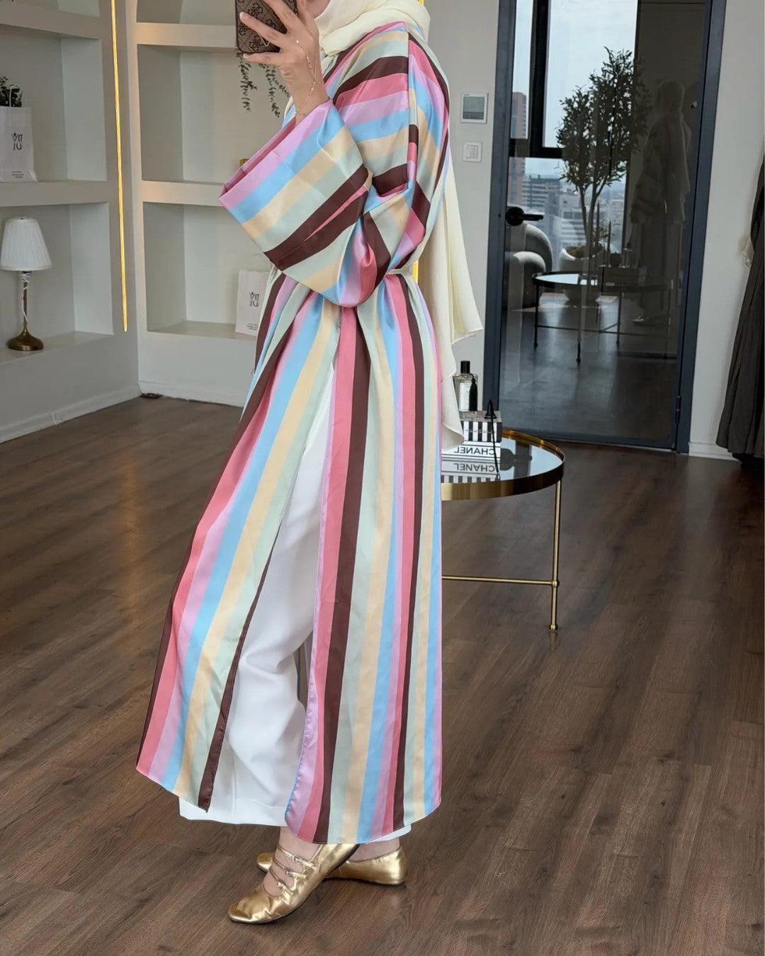 Striped Summer Dress + Belt