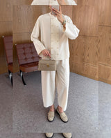 Structured Buttoned Set