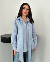 Structured Stripe Shirt