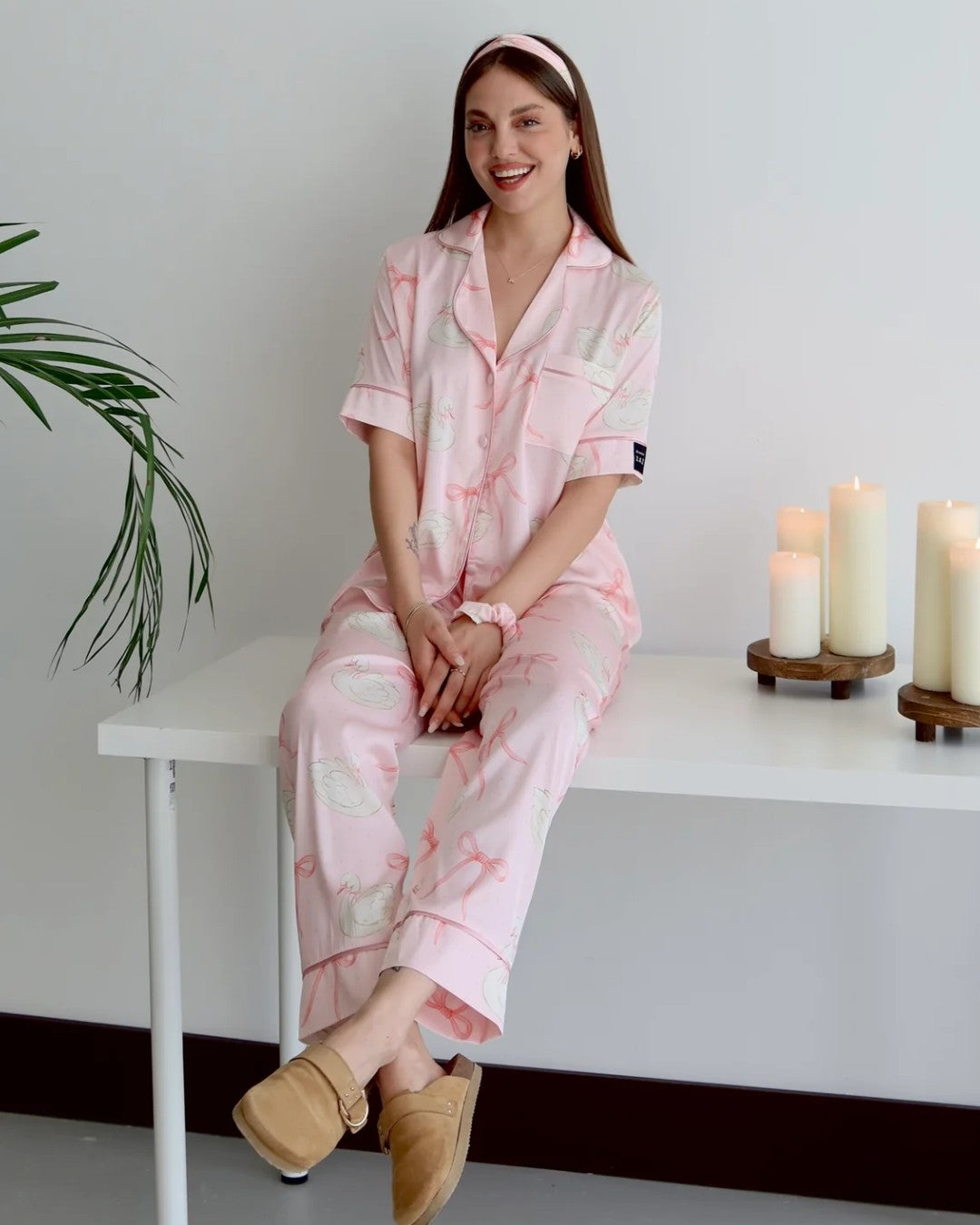 Swan Ballet Pajama Set