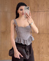 Sweetheart Peplum Top