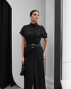 Tailored Belted Midi Dress + Belt