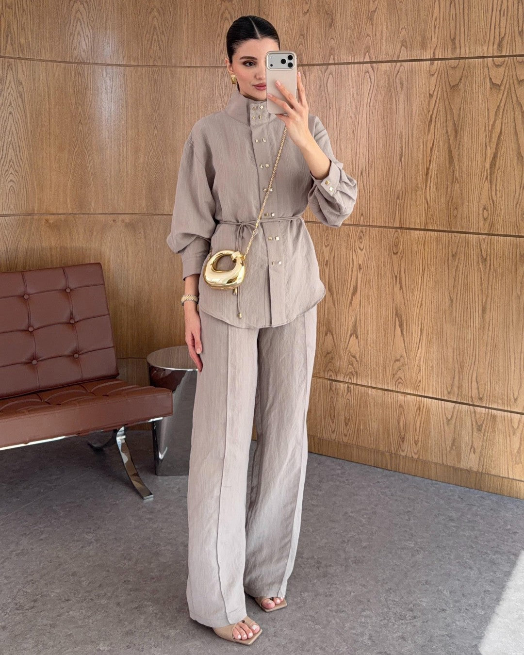 Tailored Co-Ord Set + Belt
