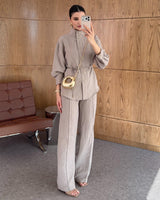 Tailored Co-Ord Set + Belt