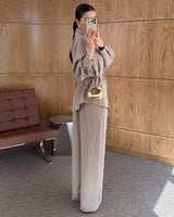 Tailored Co-Ord Set + Belt