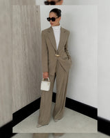 Tailored Gold Accent Suit
