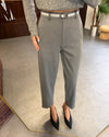 Tailored Straight Trousers