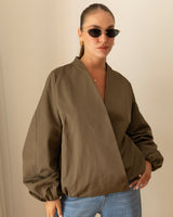 The Cocoon Blouson Jacket