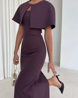 The Duchess Cape Dress