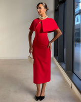 The Duchess Cape Dress