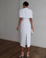The Élise Cape Dress