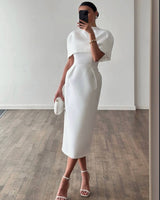 The Élise Cape Dress