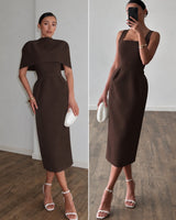 The Élise Cape Dress