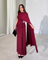 The Étoile Drape Gown
