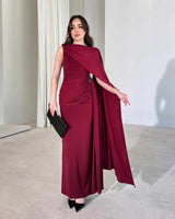The Étoile Drape Gown