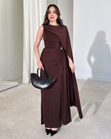 The Étoile Drape Gown
