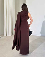 The Étoile Drape Gown
