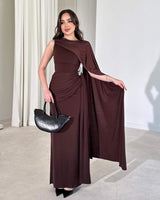 The Étoile Drape Gown
