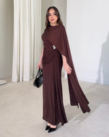 The Étoile Drape Gown
