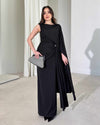 The Étoile Drape Gown