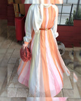 The Gelato Sorbet Dress (Without Belt)