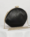 The Noir Curve Clutch