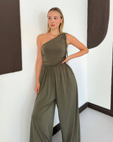 The One-Shoulder Jumpsuit
