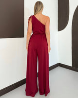 The One-Shoulder Jumpsuit