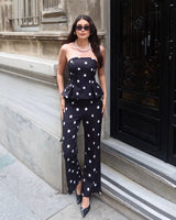 The Polka Dot Peplum Set