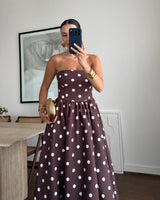 The Positano Dot Dress