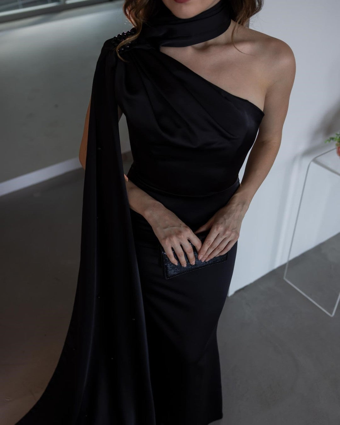 The Seraphina Cape Gown