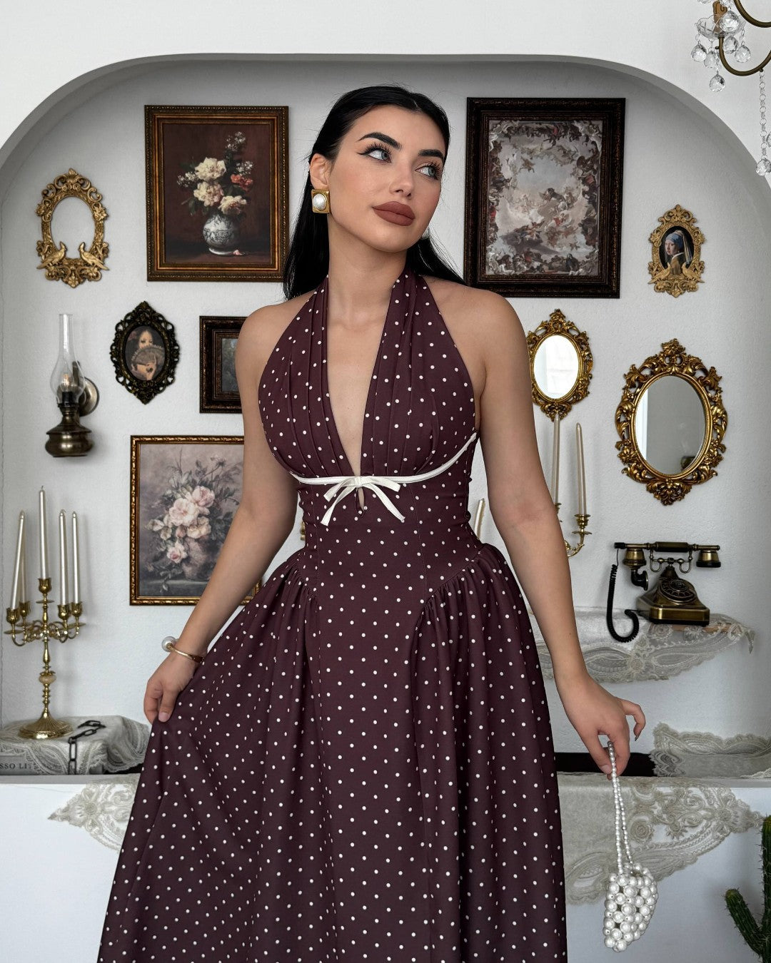 The Vintage Polka Dress