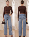 Thea Denim Jeans + Belt