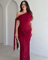 Valentina One-Shoulder Gown