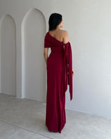 Valentina One-Shoulder Gown