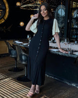 Vintage Pleated Dress