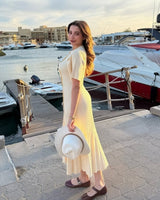 Vintage Pleated Dress