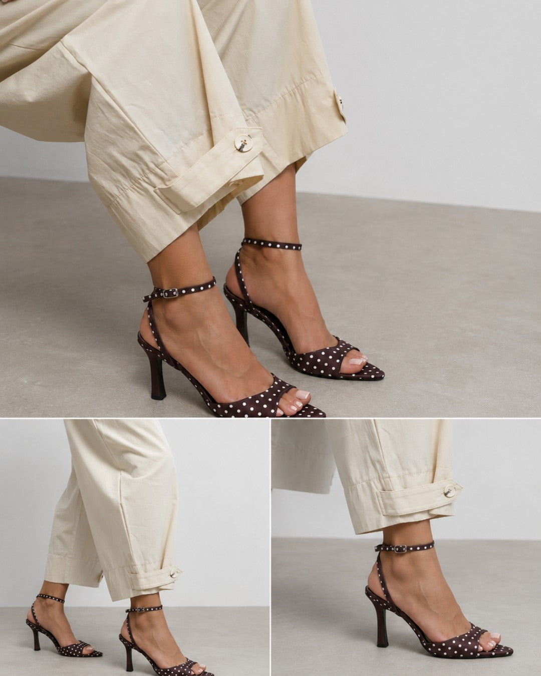 Vintage Polka Heels