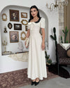 Vintage Polka Maxi Dress