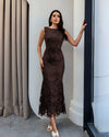 Virelle Lace Midi Dress
