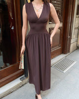Waistline Maxi Dress