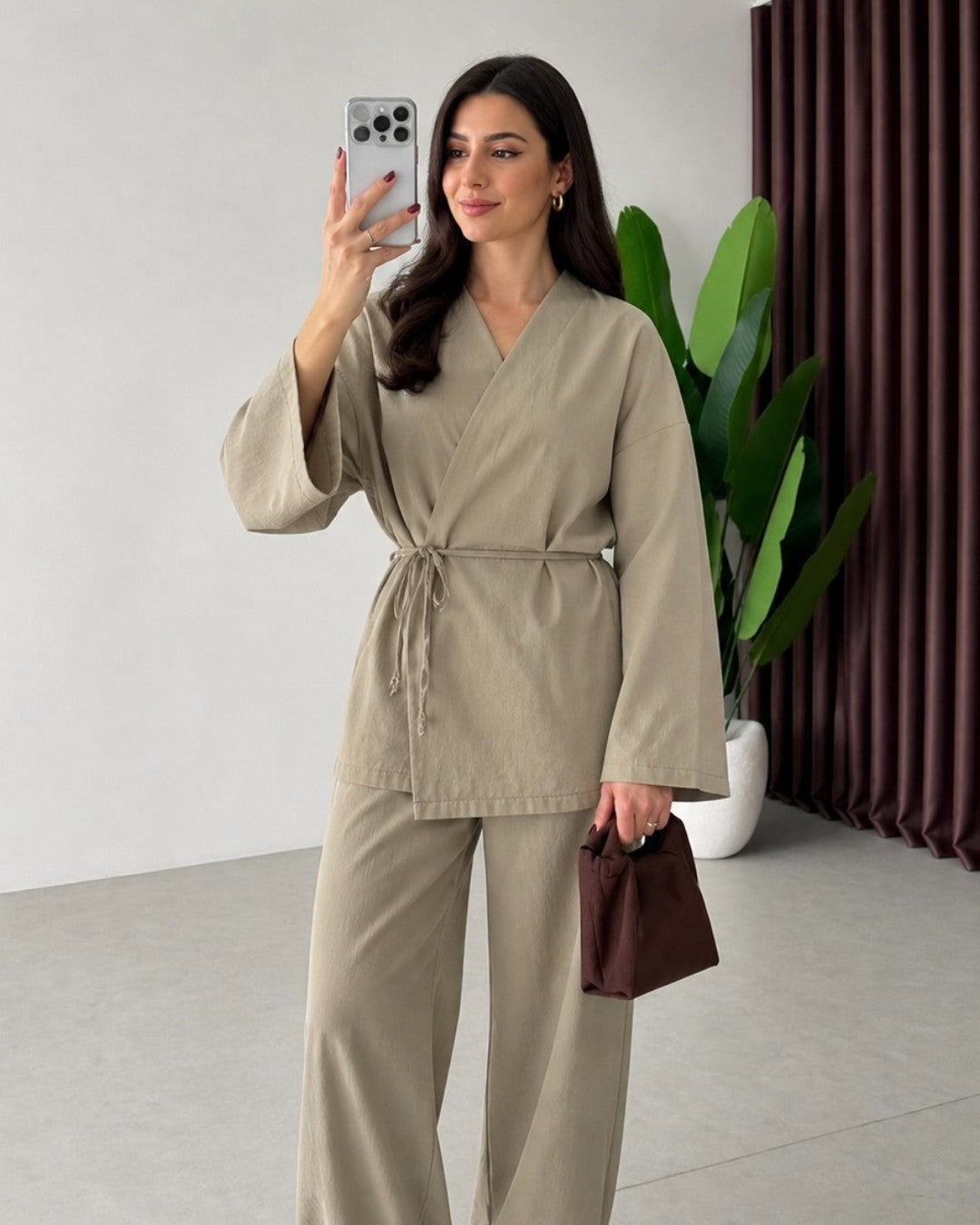 Wrap Kimono Set + Belt