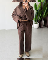 Wrap Kimono Set + Belt