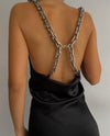 Black Chain Dress